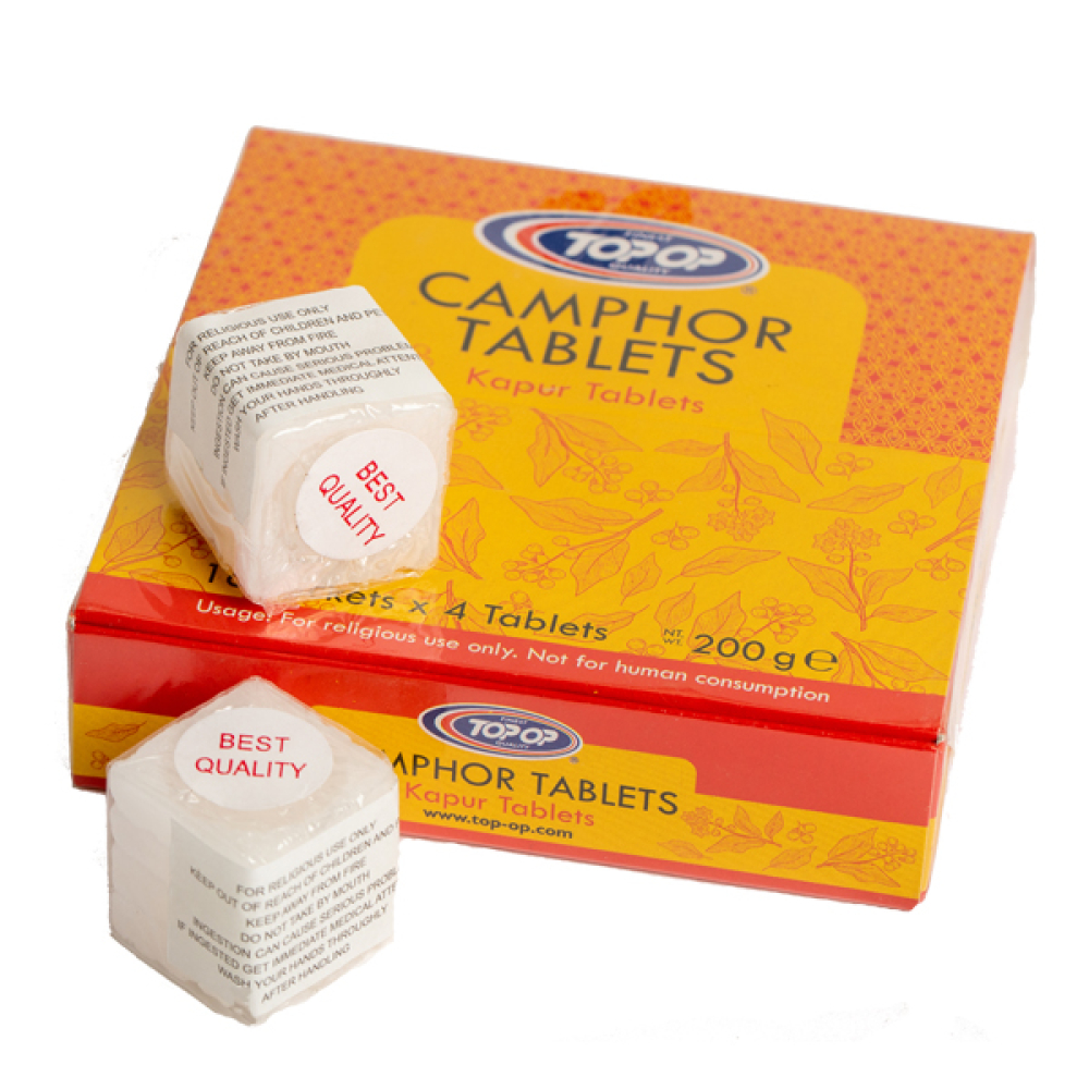 Topop Camphor Tablets 4 Pieces