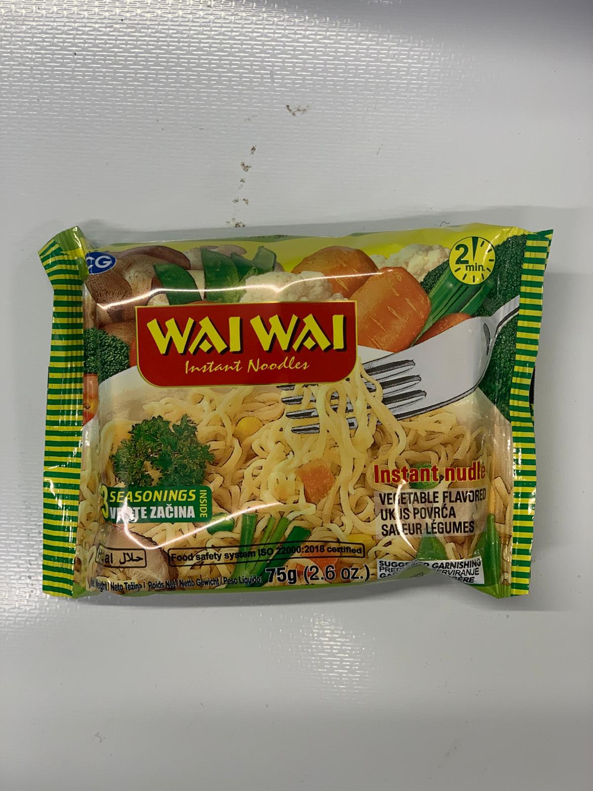 Wai Wai Instant Noodles 75G