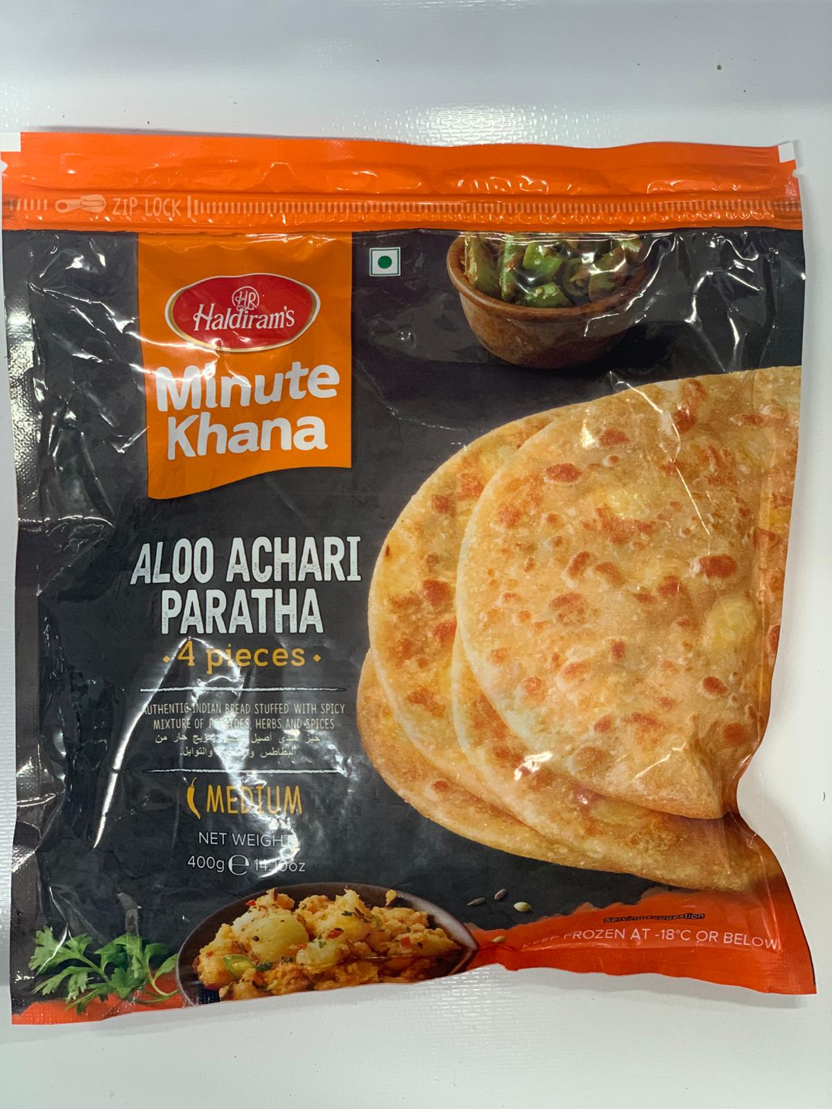 Haldiram's Frozen Aloo Achari Paratha 400G