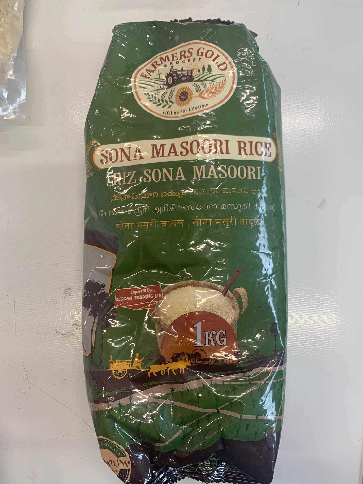 Farmers Gold Riz Sona Masoori Rice 1KG