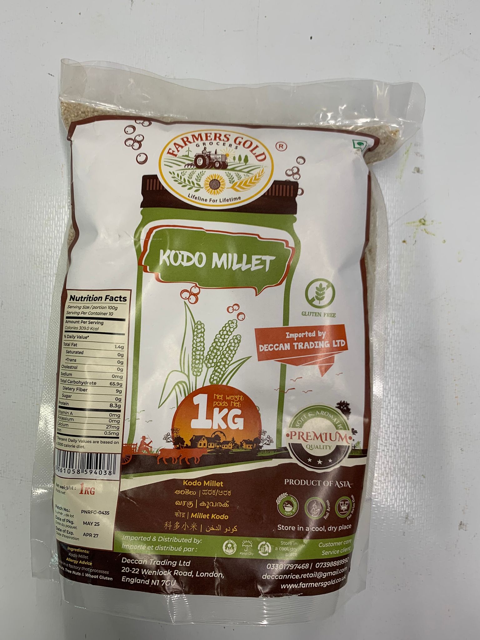 Farmers Gold Kodo Milletarikelu