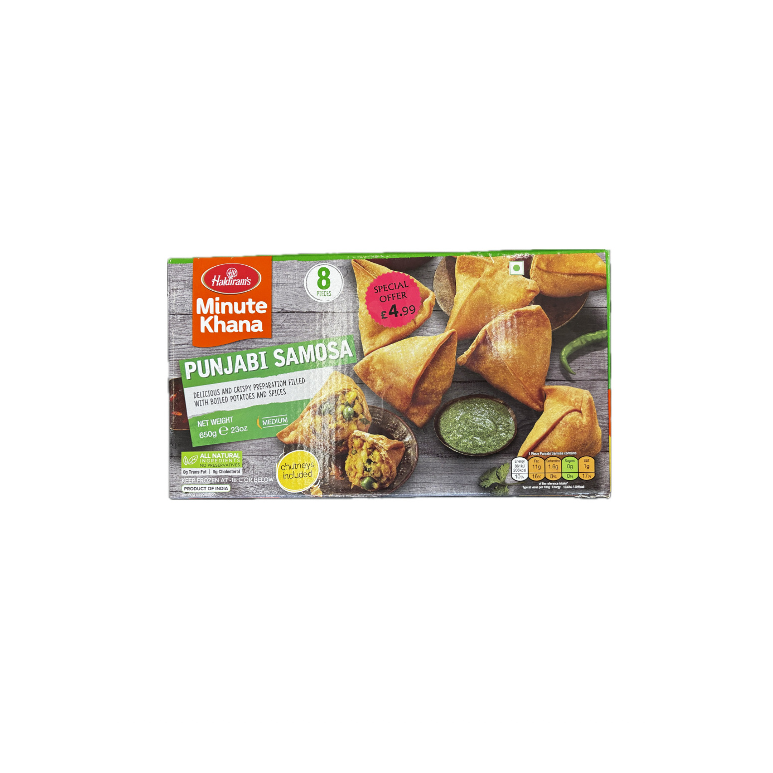 Haldiram's Frozen Punjabi Samosa
