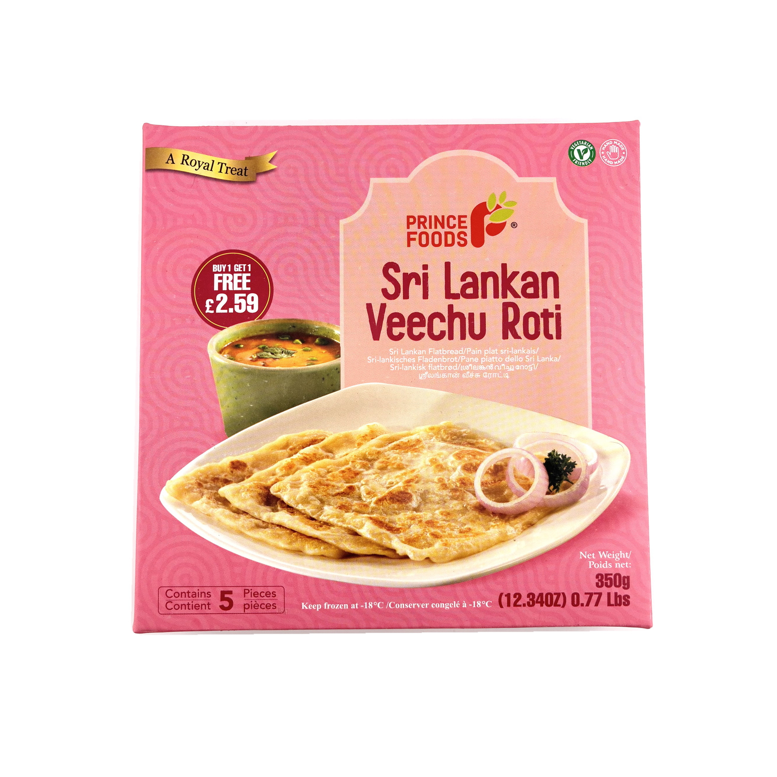 Prince Foods Sri Lankan Veechu Rotti