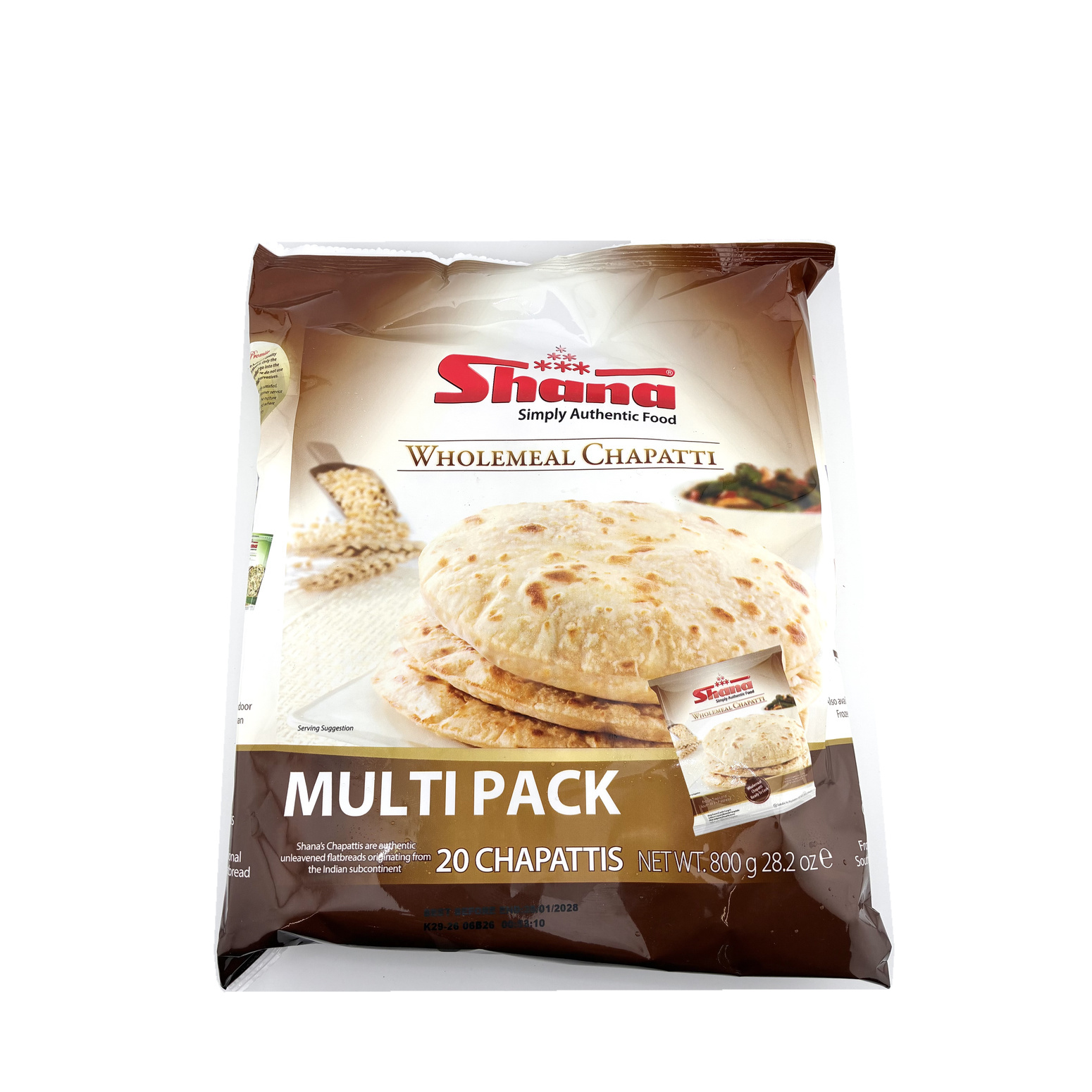 Shana Multi Pack Chappati ***Offer*** 800G
