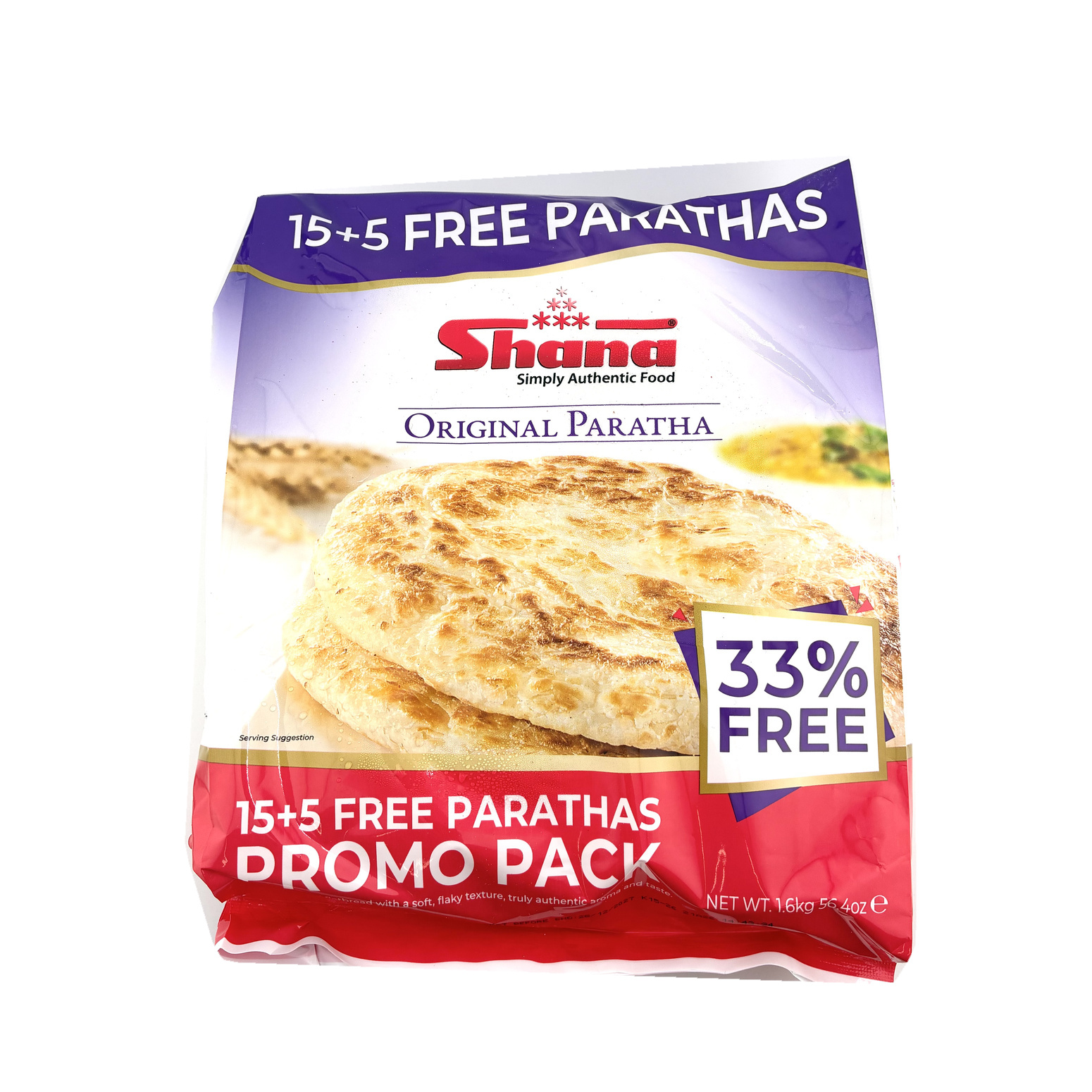 Shana Original Paratha 1.6KG