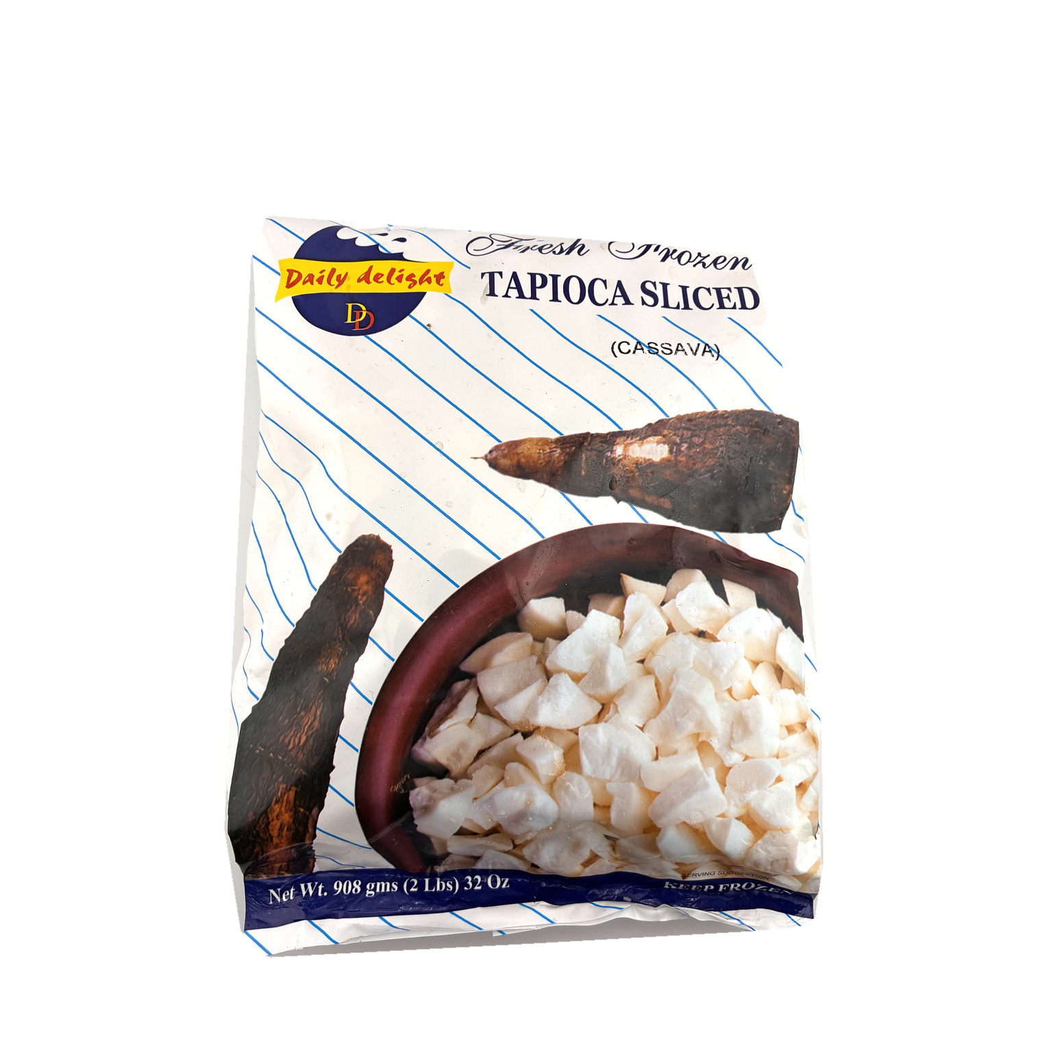 TAPIOCA SLICED CASAVA DAILY DELIGHT 908GRM