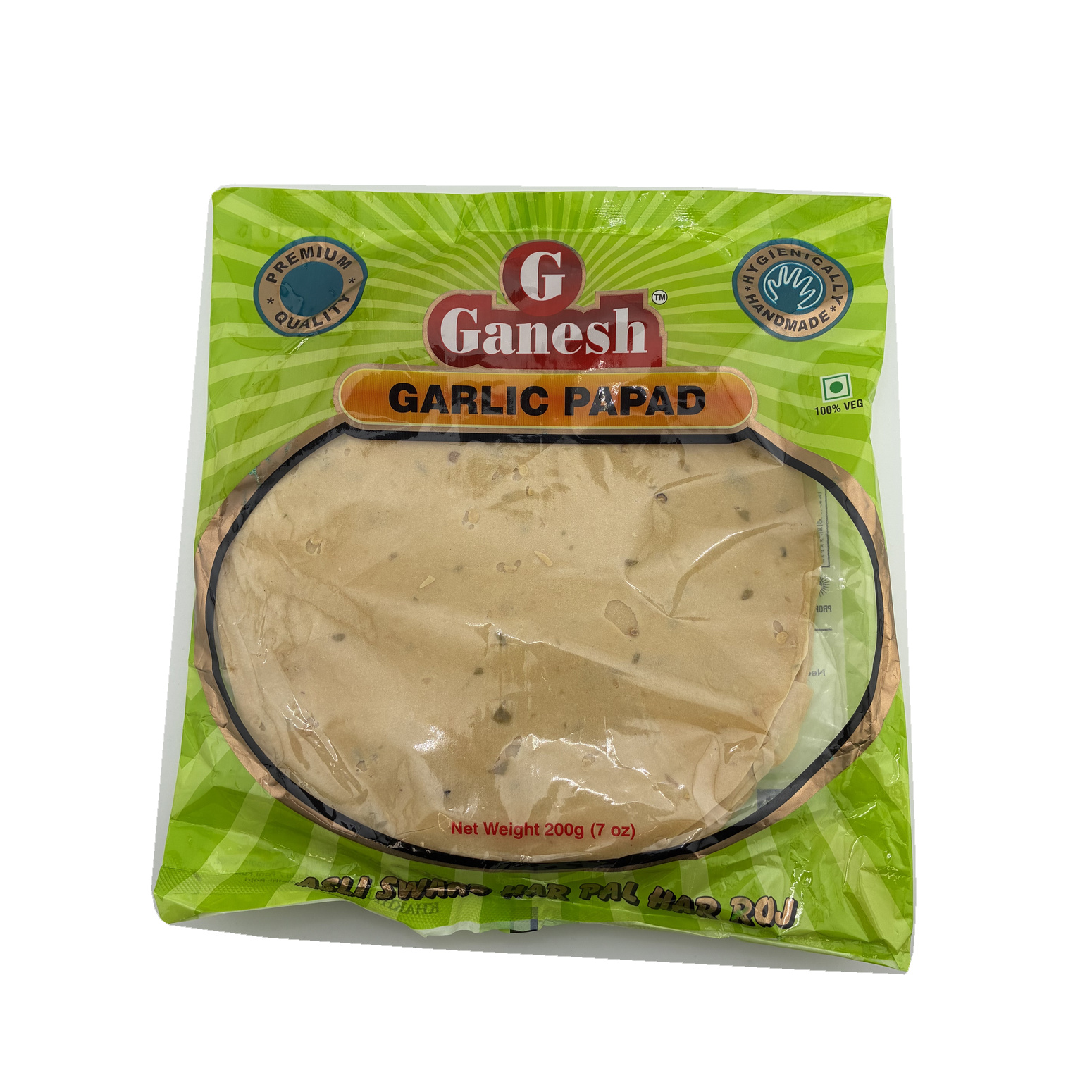 Ganesh Garlic Papad 200G