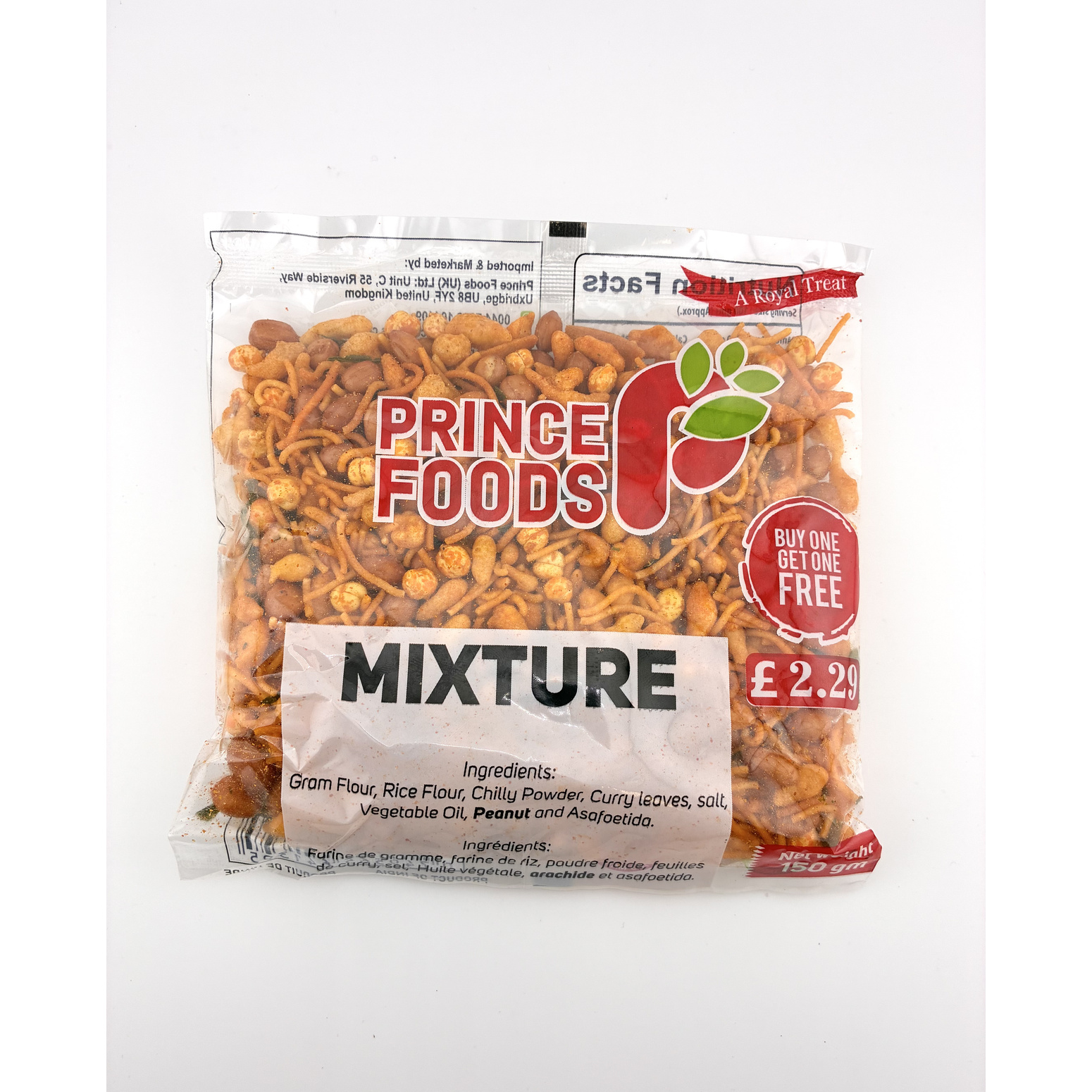 Prince Foods Mixture Buy 1 Get 1 Free 150G
