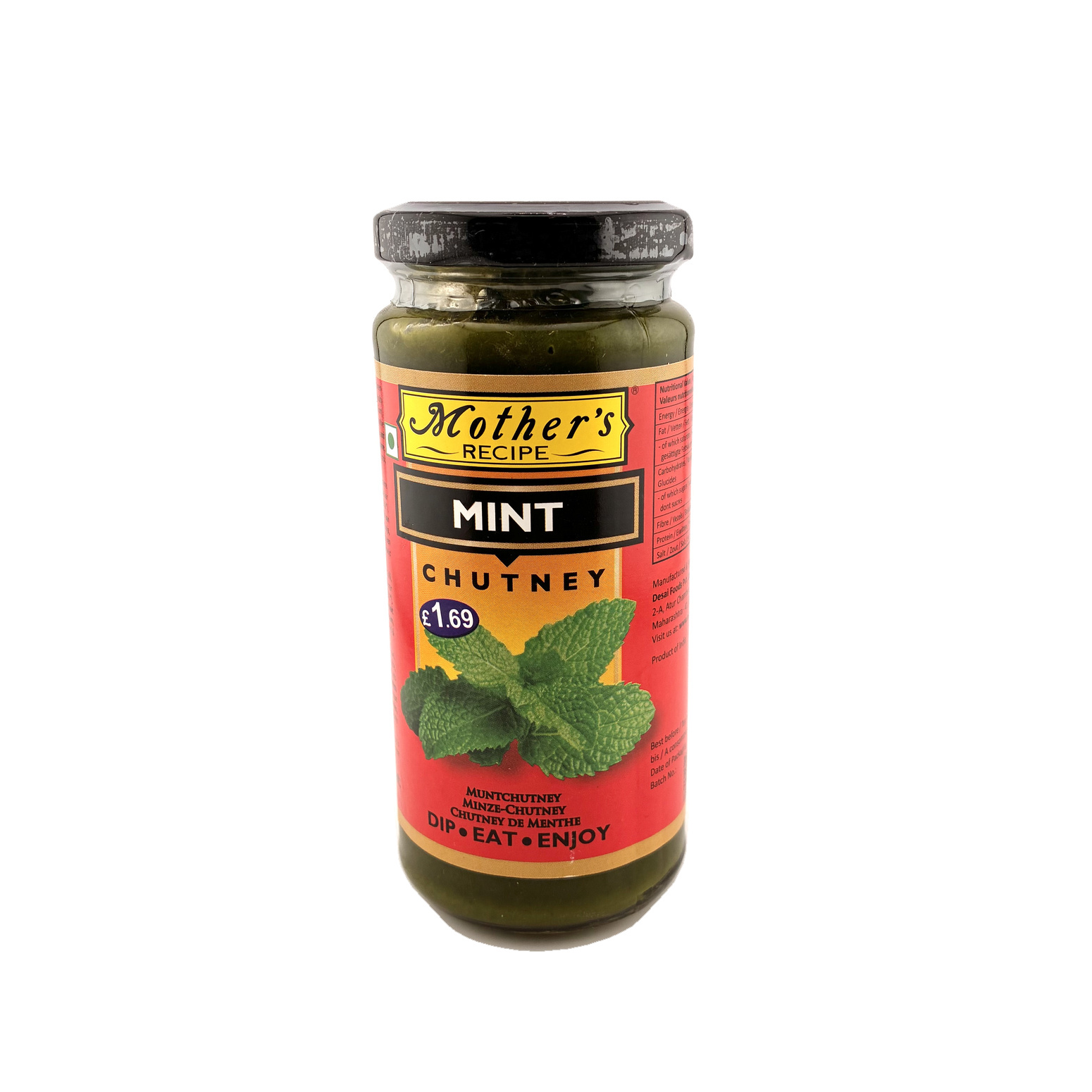 Mother's Recipe Mint Chutney 250G