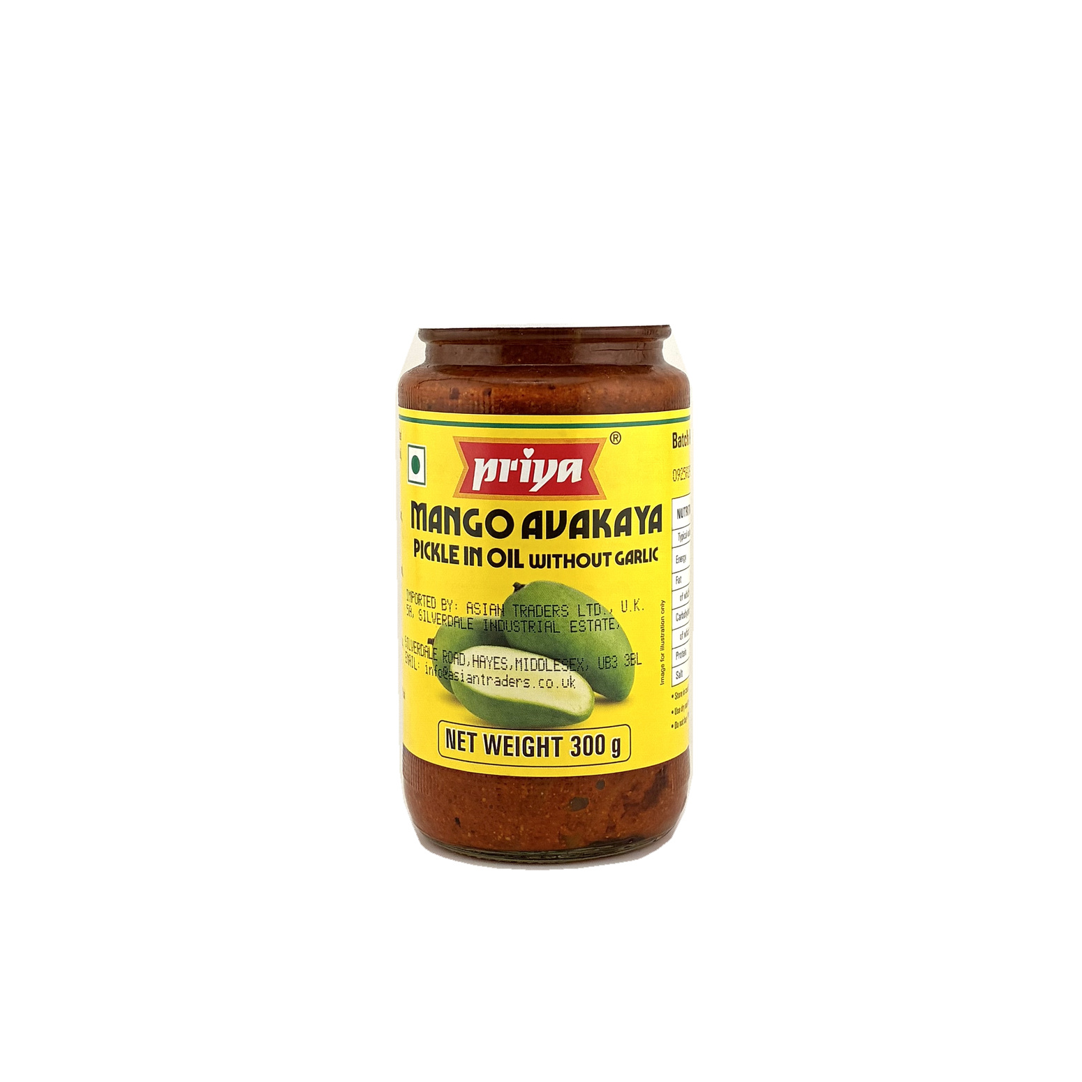 Priya Mango Avakai Pickle 300G