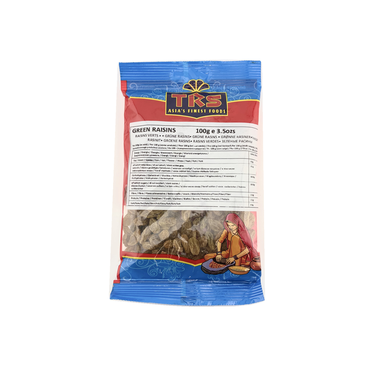 TRS Green Raisins 100G