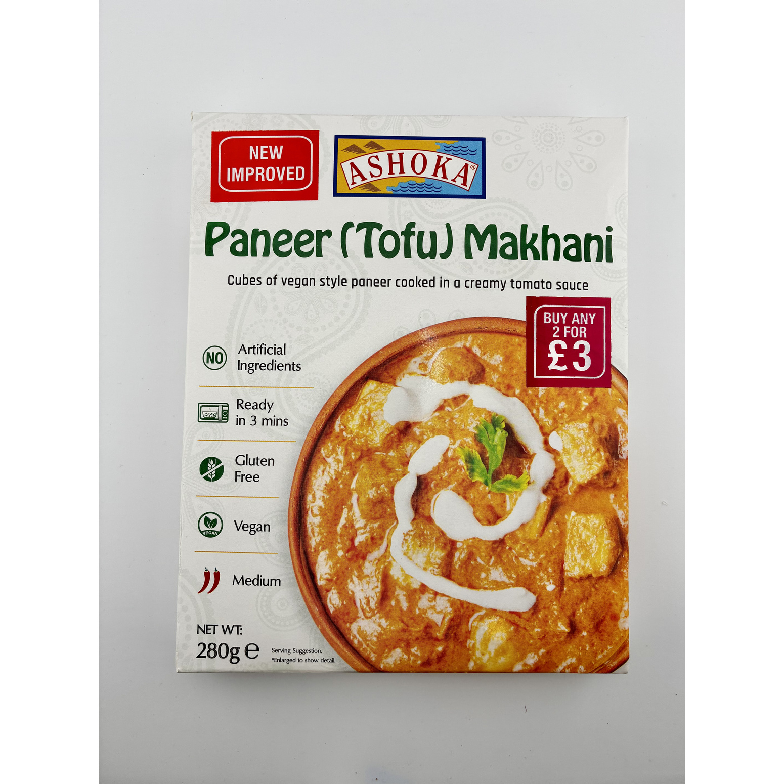 Ashoka Paneer Tofu Makhani 280G