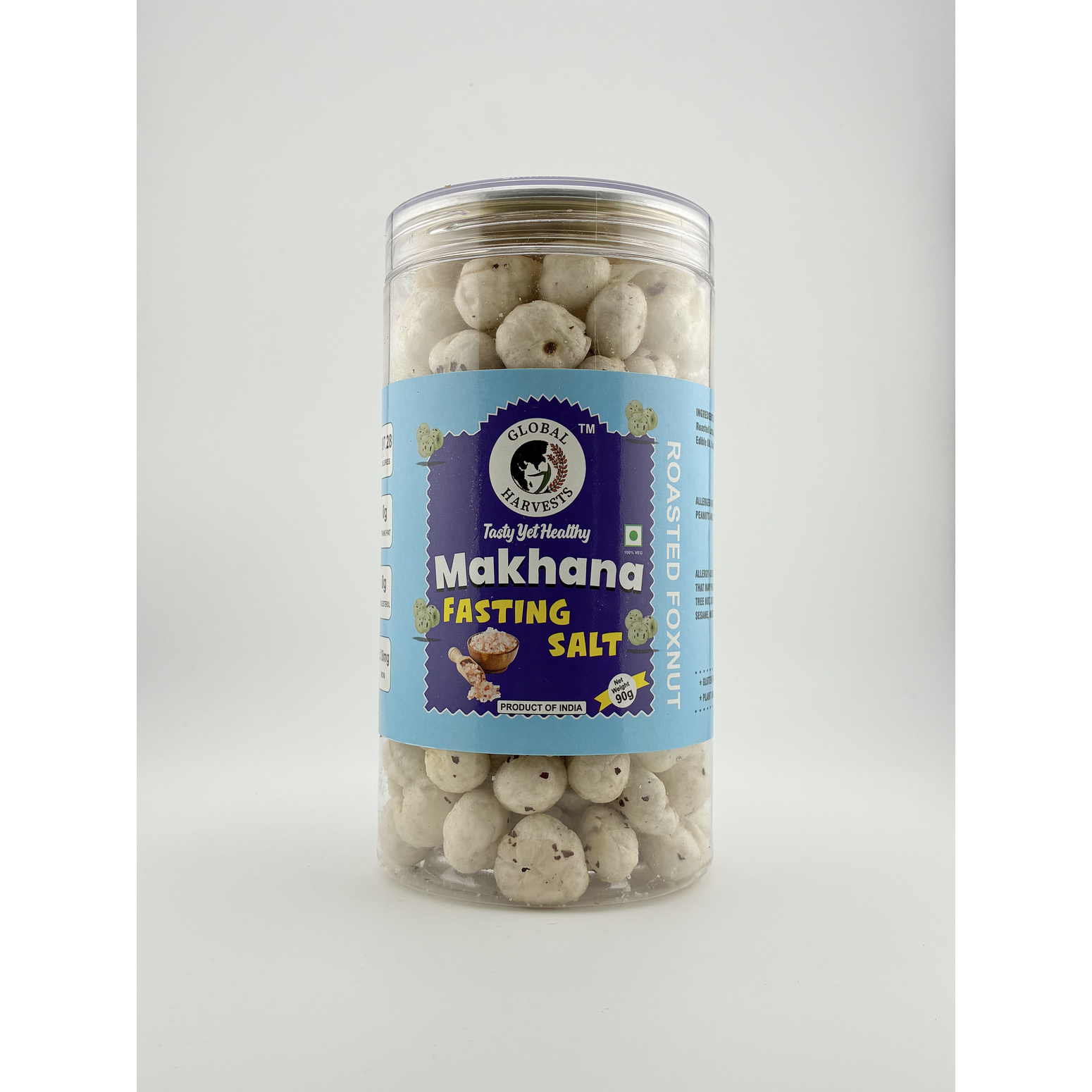 Global Harvests Makhana Fasting Salt 90G