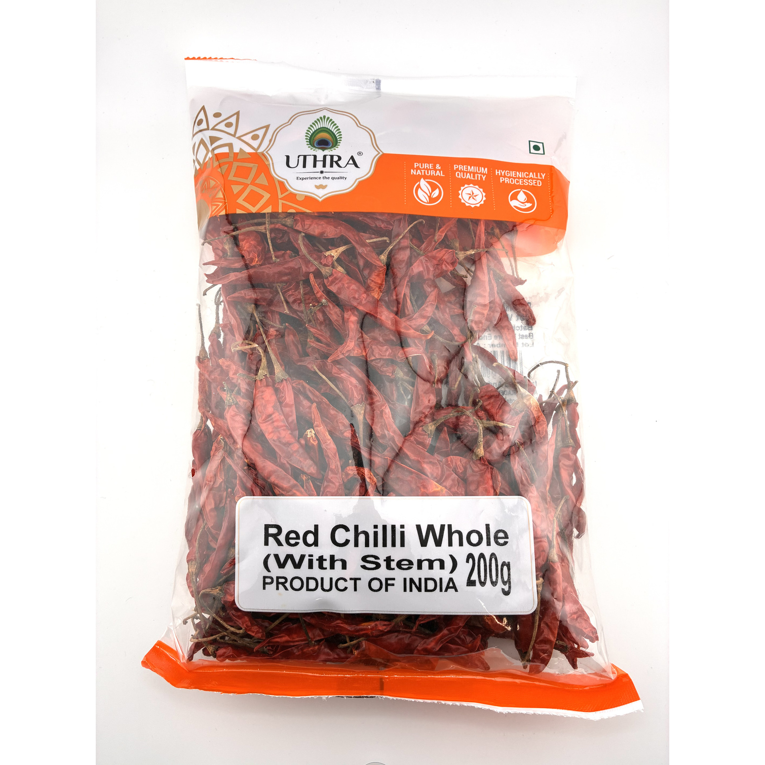 Uthara Chilli Whole With Stem 200G