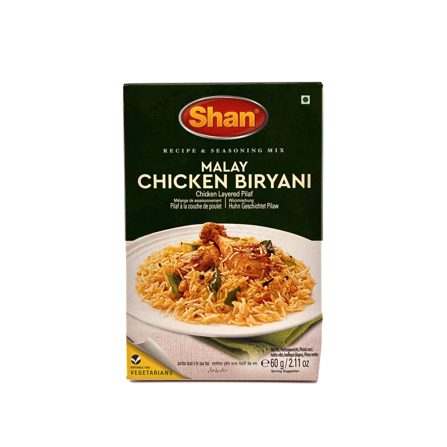 Shan Malay Chicken Biryani Mix 60G