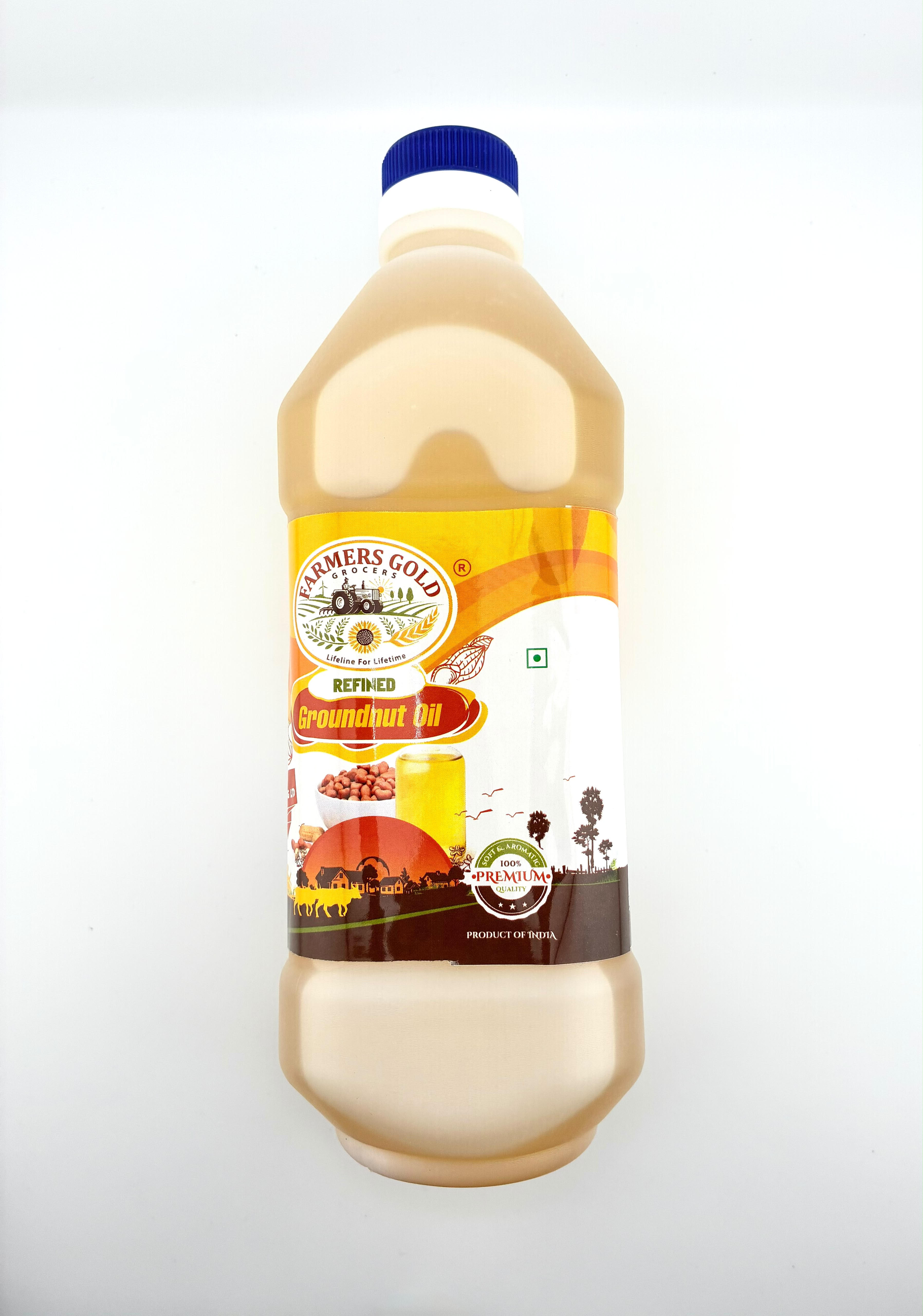 Farmers Gold Refined Groundnut Oil 1 Ltr