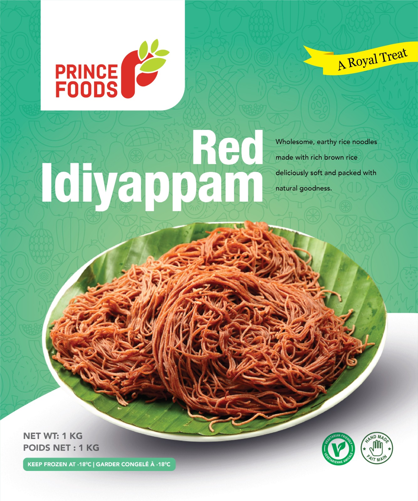 Prince Foods Iddiyappam Red 1KG