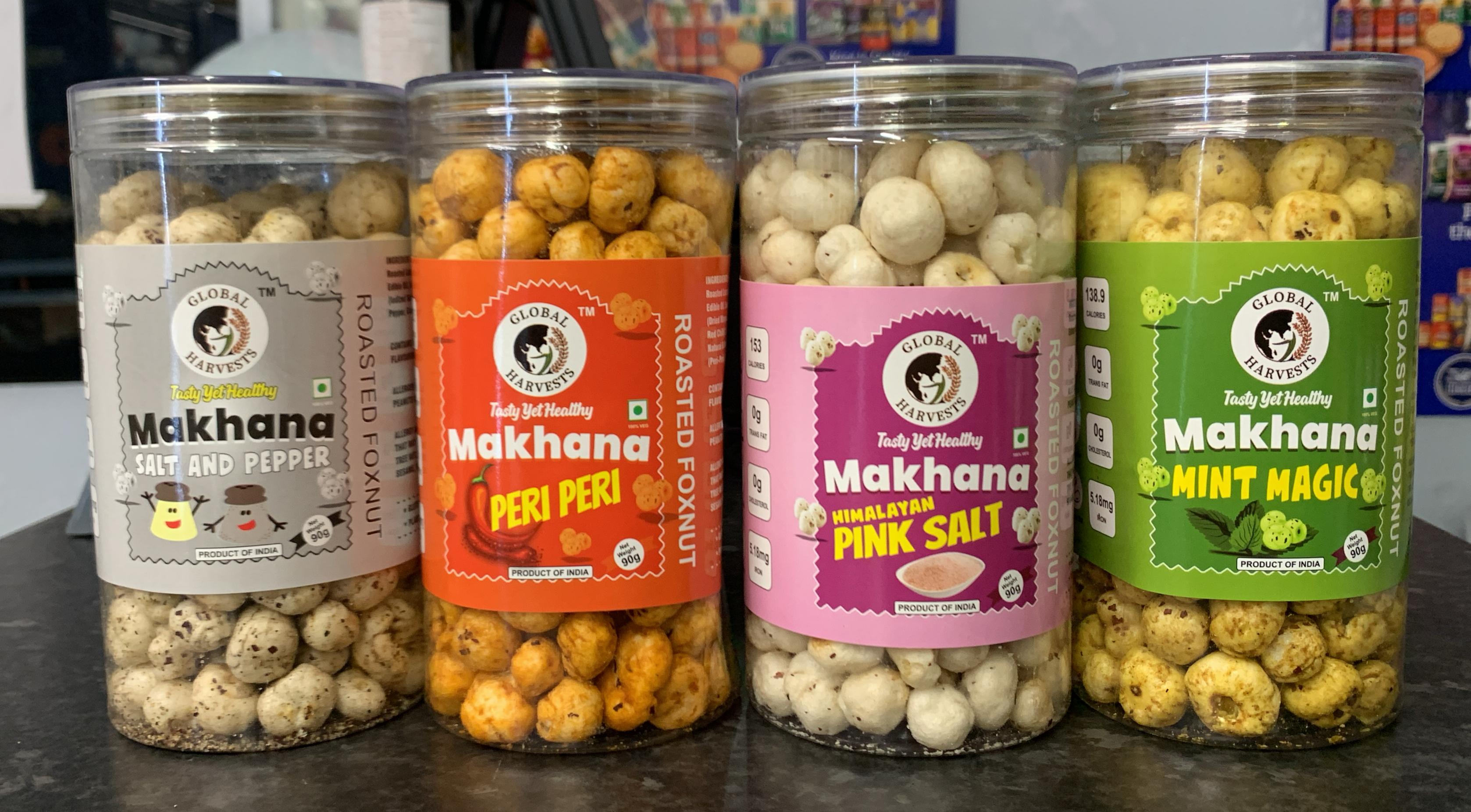 Global Harvests Makhana Mint Magic 90G