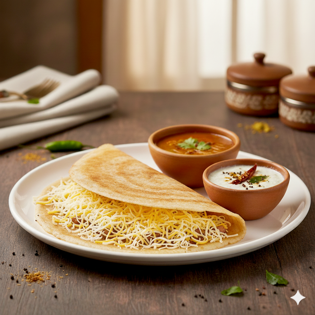 Cheese Dosa