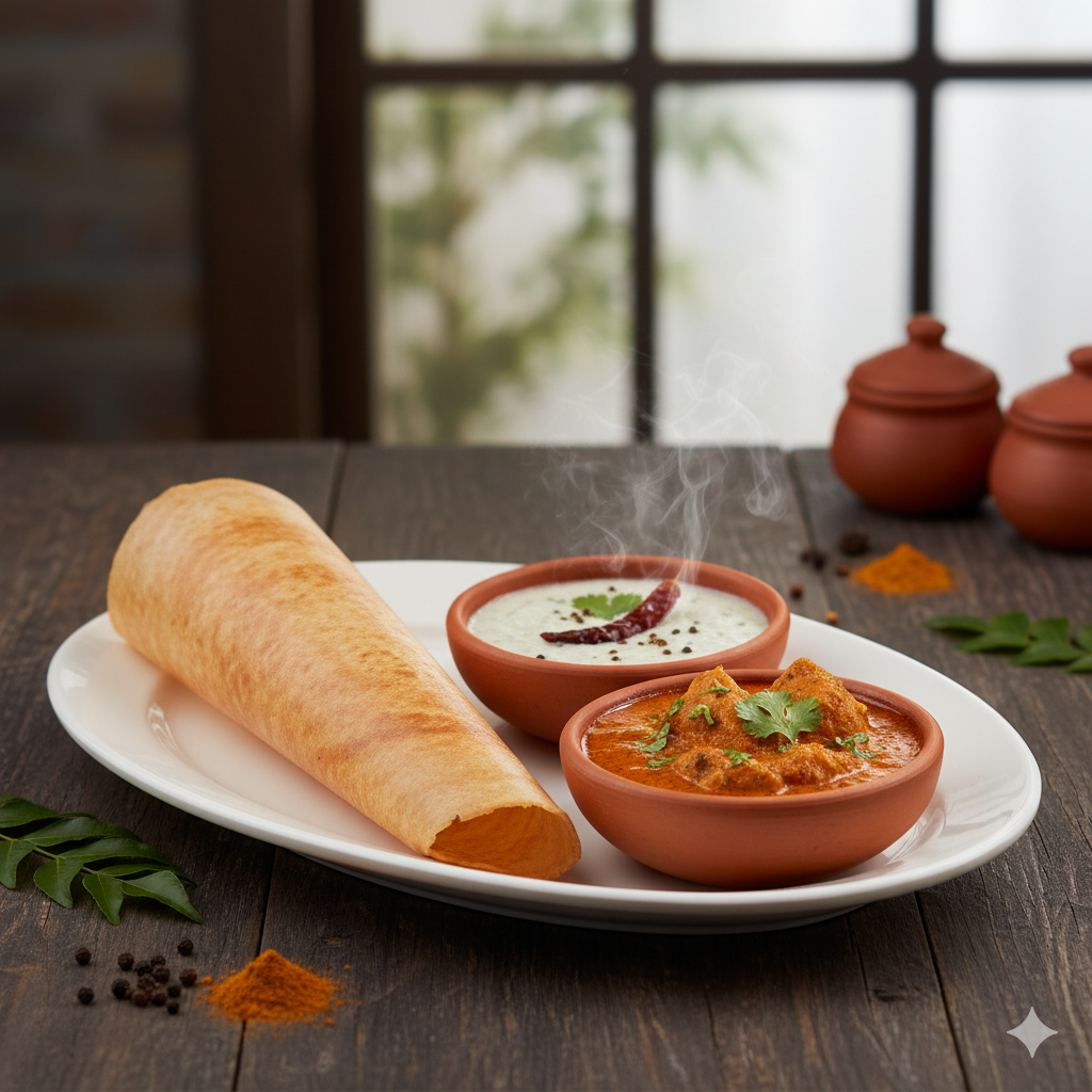 Chicken Dosa